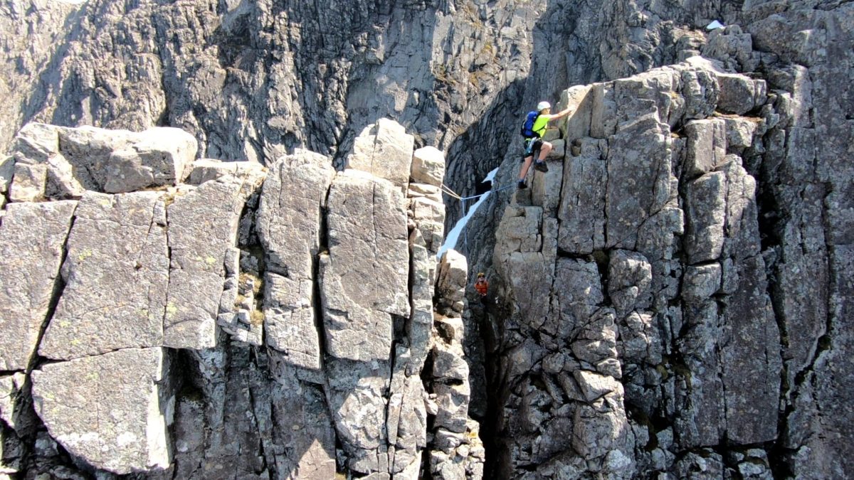 Tower Ridge Guided Climbing on Ben Nevis Synergy Guides
