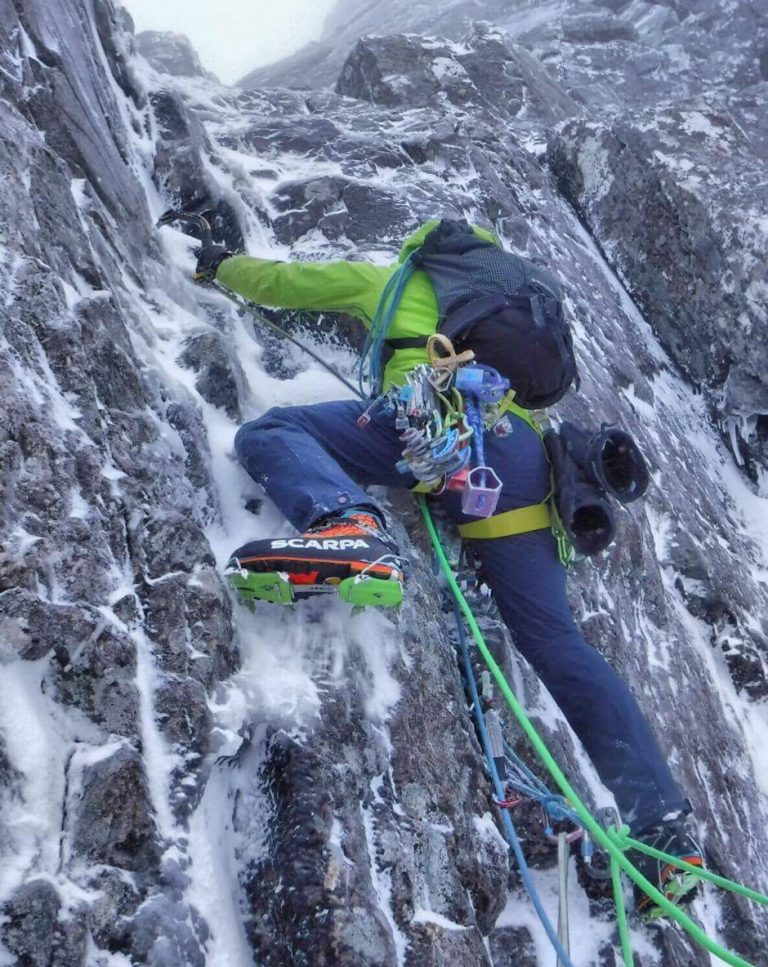 What to pack for Scottish Winter Climbing Synergy Guides